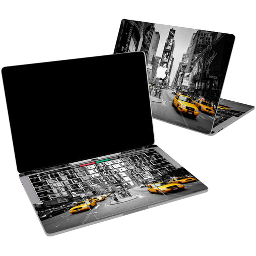 Lex Altern Vinyl MacBook Skin New York Taxi for your Laptop Apple Macbook.