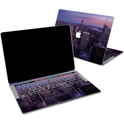 Lex Altern Vinyl MacBook Skin Manhattan View for your Laptop Apple Macbook.
