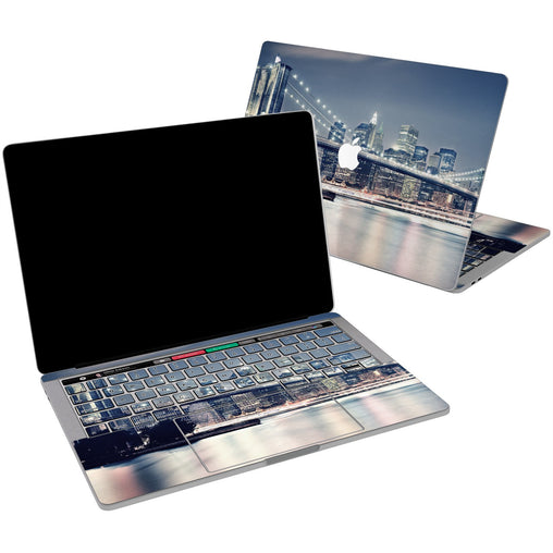 Lex Altern Vinyl MacBook Skin Brooklyn Bridge for your Laptop Apple Macbook.