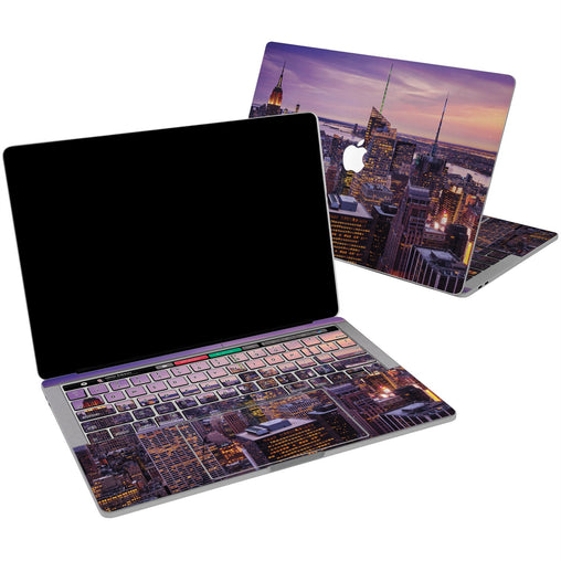 Lex Altern Vinyl MacBook Skin Manhattan Skyline for your Laptop Apple Macbook.