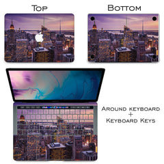 Lex Altern Vinyl MacBook Skin Manhattan Skyline