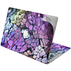 Lex Altern Vinyl MacBook Skin Cracked Pattern