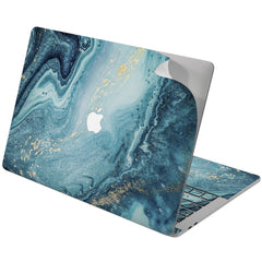 Lex Altern Vinyl MacBook Skin Blue Painting