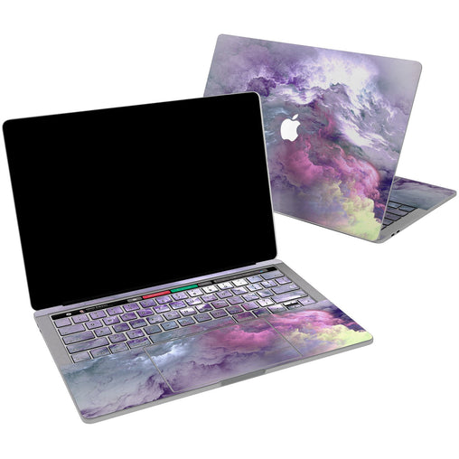Lex Altern Vinyl MacBook Skin Purple Clouds for your Laptop Apple Macbook.