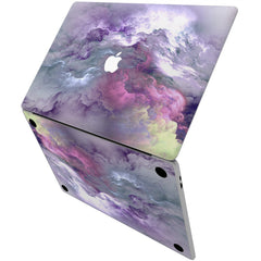 Lex Altern Vinyl MacBook Skin Purple Clouds