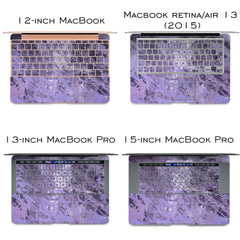 Lex Altern Vinyl MacBook Skin Purple Pattern