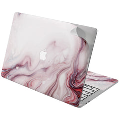 Lex Altern Vinyl MacBook Skin Red Fluid