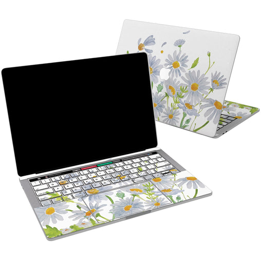 Lex Altern Vinyl MacBook Skin Garden Daisy for your Laptop Apple Macbook.