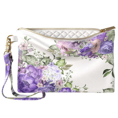 Lex Altern Makeup Bag Purple Floral Pattern