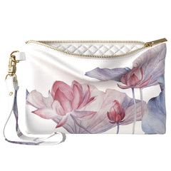 Lex Altern Makeup Bag Tender Pink Lotuses