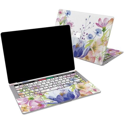 Lex Altern Vinyl MacBook Skin Floral Composition for your Laptop Apple Macbook.