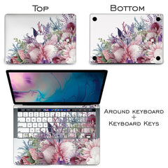 Lex Altern Vinyl MacBook Skin Amazing Blossom