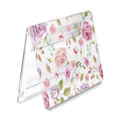 Lex Altern Hard Plastic MacBook Case Pink Roses Style