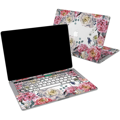 Lex Altern Vinyl MacBook Skin Roses Garden Theme for your Laptop Apple Macbook.