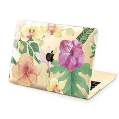 Lex Altern Hard Plastic MacBook Case Colorful Flowers Design