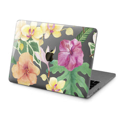 Lex Altern Hard Plastic MacBook Case Colorful Flowers Design