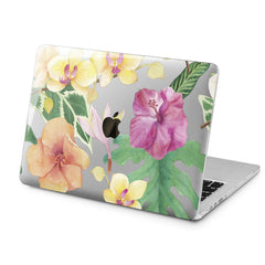 Lex Altern Colorful Flowers Design Case for your Laptop Apple Macbook.