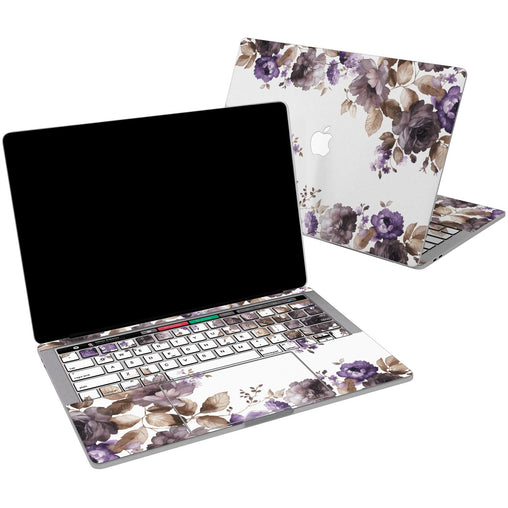 Lex Altern Vinyl MacBook Skin Botanical Garden Flowers for your Laptop Apple Macbook.