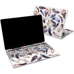 Lex Altern Vinyl MacBook Skin Feathers Pattern for your Laptop Apple Macbook.