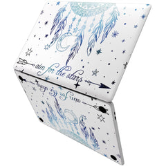 Lex Altern Vinyl MacBook Skin Blue Dreamcatcher