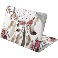 Lex Altern Vinyl MacBook Skin Floral Dreamcatcher