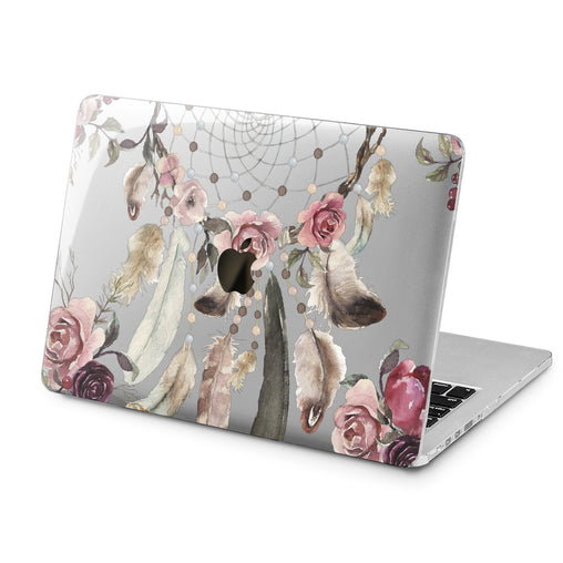 Lex Altern Floral Dreamcatcher Case for your Laptop Apple Macbook.