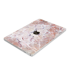 Lex Altern Hard Plastic MacBook Case Pink Marble Art