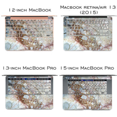 Lex Altern Vinyl MacBook Skin Natural Stone