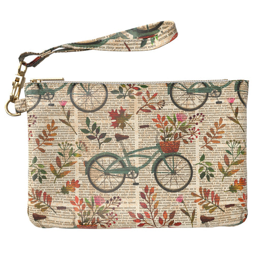 Lex Altern Makeup Bag Floral Bicycle Theme