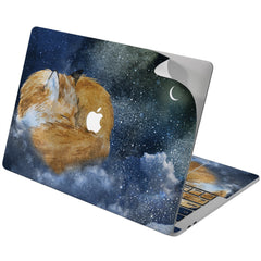 Lex Altern Vinyl MacBook Skin Painted Sleepy Fox