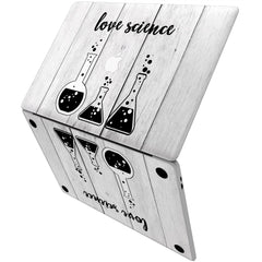Lex Altern Vinyl MacBook Skin Science Quote Theme