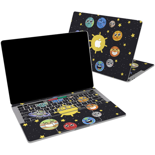Lex Altern Vinyl MacBook Skin Funny Solar System for your Laptop Apple Macbook.