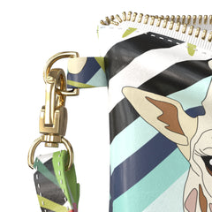Lex Altern Makeup Bag Geometric Giraffe Theme