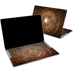Lex Altern Vinyl MacBook Skin Brown Stump for your Laptop Apple Macbook.