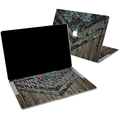 Lex Altern Vinyl MacBook Skin Green Plants Theme for your Laptop Apple Macbook.