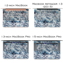 Lex Altern Vinyl MacBook Skin Ocean Waves
