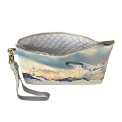 Lex Altern Makeup Bag Whale Clouds