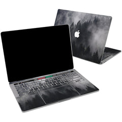 Lex Altern Vinyl MacBook Skin Black Forest for your Laptop Apple Macbook.