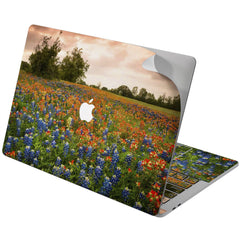 Lex Altern Vinyl MacBook Skin Flower Field