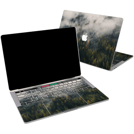 Lex Altern Vinyl MacBook Skin Green Trees for your Laptop Apple Macbook.