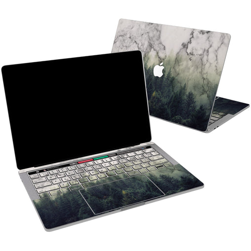 Lex Altern Vinyl MacBook Skin Marble Forest for your Laptop Apple Macbook.