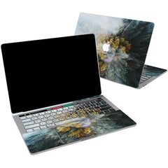Lex Altern Vinyl MacBook Skin Autumn Road for your Laptop Apple Macbook.