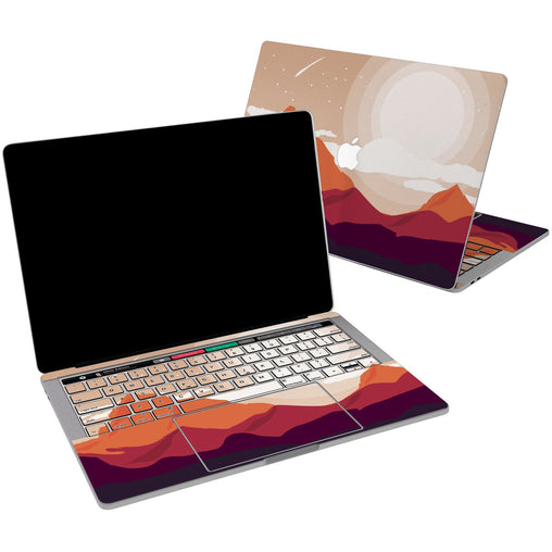 Lex Altern Vinyl MacBook Skin Graphic Mountains for your Laptop Apple Macbook.