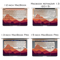 Lex Altern Vinyl MacBook Skin Graphic Mountains