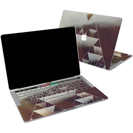 Lex Altern Vinyl MacBook Skin geometric Forest for your Laptop Apple Macbook.