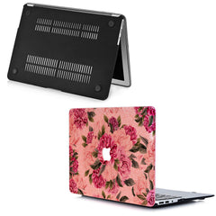 Lex Altern MacBook Glitter Case Pink Peonies Art