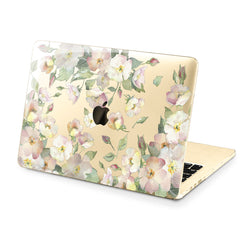 Lex Altern Hard Plastic MacBook Case Watercolor Flowers Art