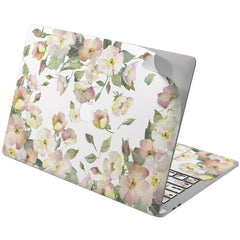 Lex Altern Vinyl MacBook Skin Watercolor Flowers