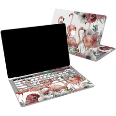 Lex Altern Vinyl MacBook Skin Flamingo Flowers for your Laptop Apple Macbook.