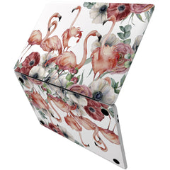 Lex Altern Vinyl MacBook Skin Flamingo Flowers